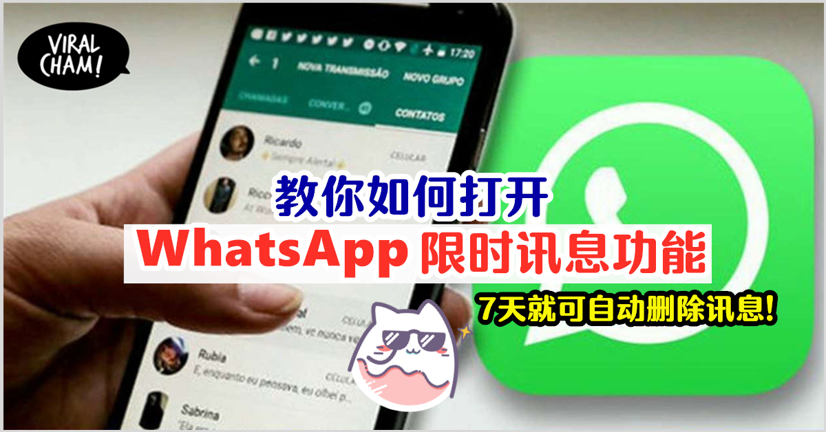 WhatsApp限时消息能恢复吗？